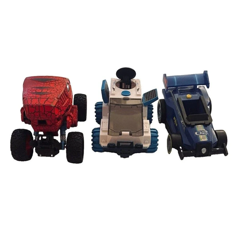 Lot Of 3 Mid-Sized Toy Cars Trucks